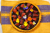 Çikolatalı Çilekli Tart Tarifi