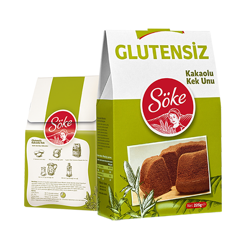 Söke Glutensiz Kakaolu Kek Unu