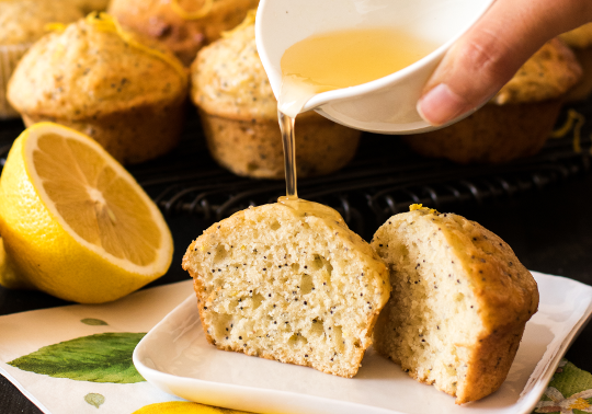 Limonlu Haşhaşlı Muffin