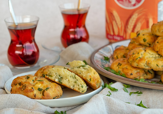 Zeytinyağlı Pratik Poğaça