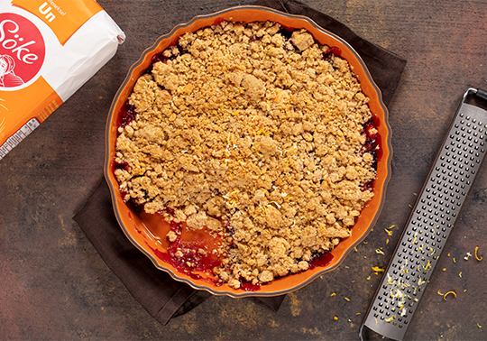 Mürdüm Erikli Crumble