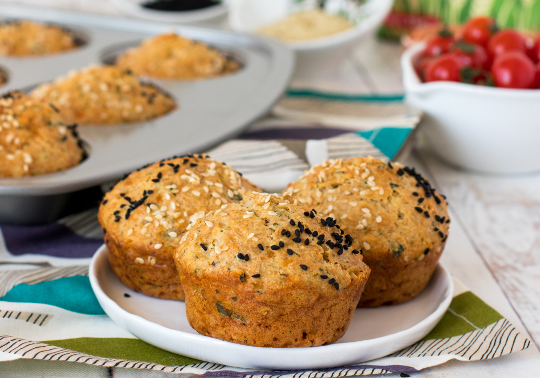 Peynirli Tam Buğdaylı Muffin